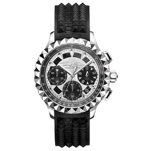 klockor - herrklocka Rebel at Heart Chronograph silver svart