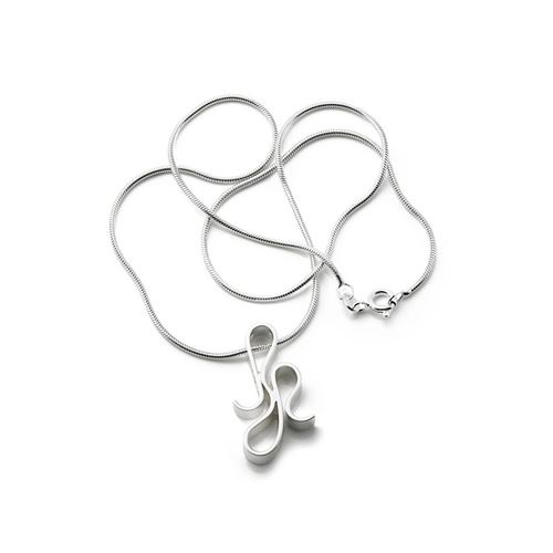 Halsband - Swirl Pendant