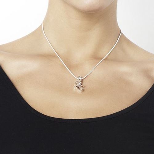 Halsband - Swirl Pendant