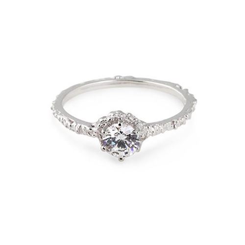 Ringar - Small Sparkle Ring Silver