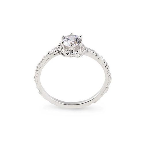 Ringar - Small Sparkle Ring Silver