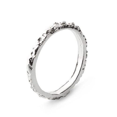 Ringar - Thin Band Silver Ring