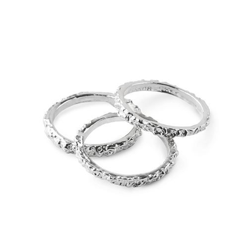 Ringar - Thin Band Silver Ring
