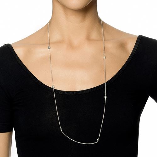 Halsband - Love Beads Long Necklace