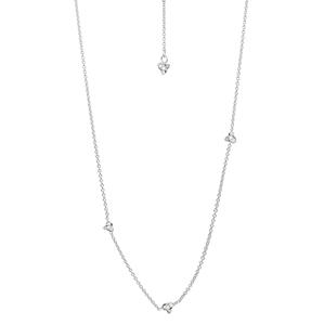 Halsband - Le knot drop necklace long